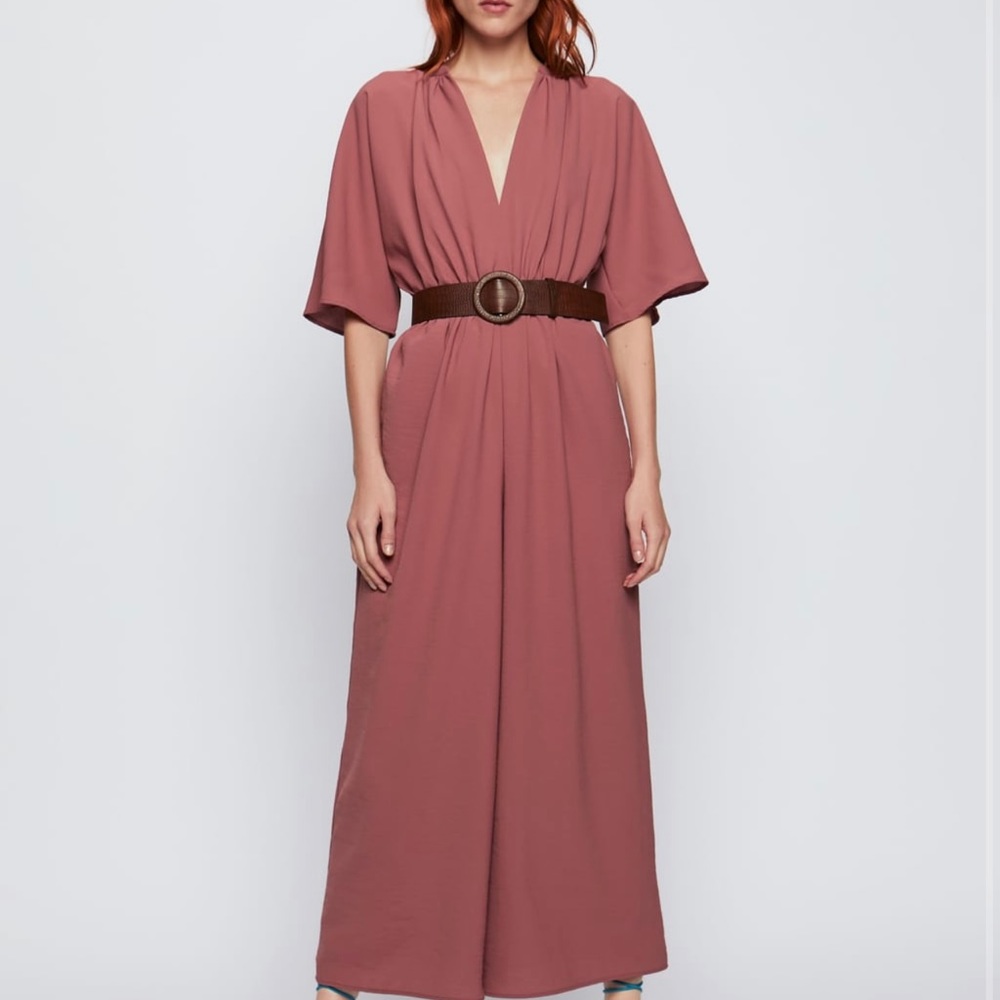 ZARA PINK JUMPSUIT